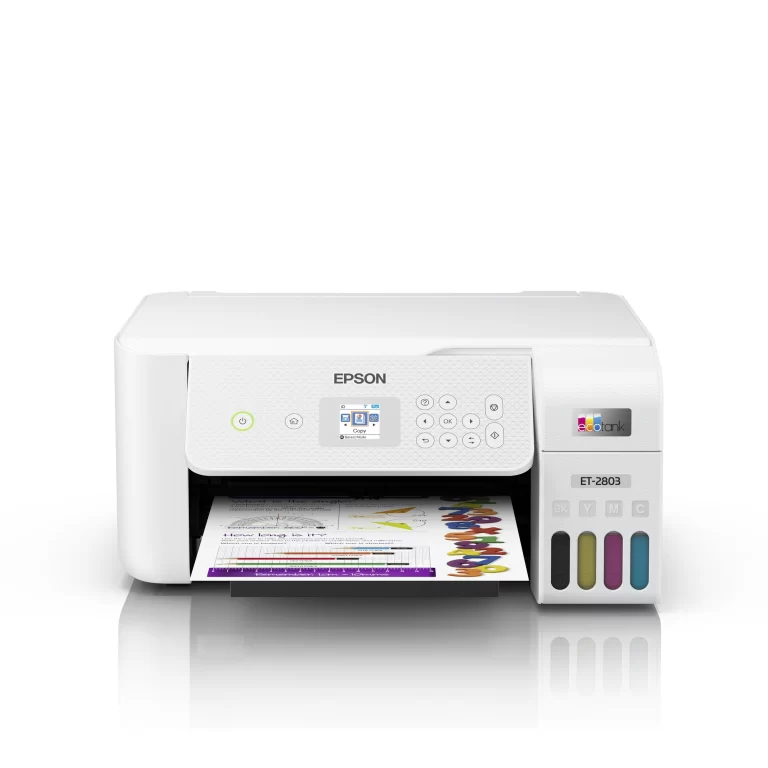 Epson EcoTank ET-2803 Wireless All-in-One Cartridge-Free Printer