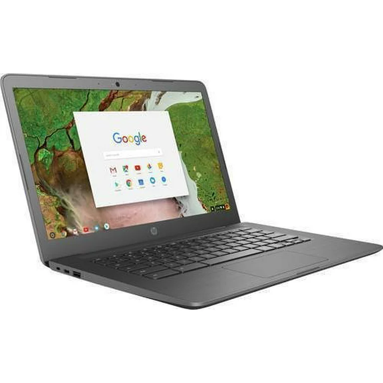 HP 14″ Touchscreen Chromebook (Intel Celeron N3350 Processor, 4GB RAM, 32GB eMMC Flash, 14″ HD 1366×768 Touch, Intel HD 500, WiFi, Bluetooth, Webcam, Chrome OS)