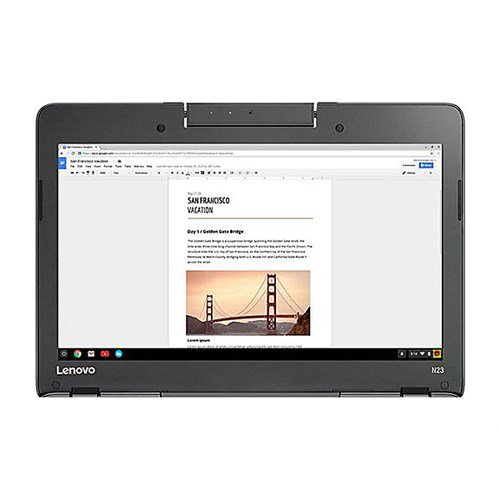 Lenovo N23 Chromebook – 11.6″ – Celeron N3060 – 4 GB RAM – 16 GB SSD