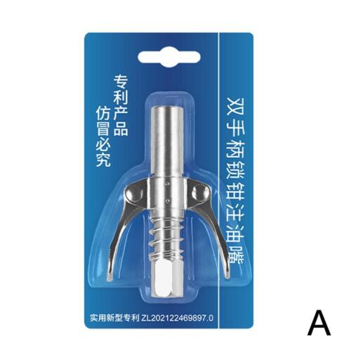 High Pressure Lock Clamp Type Grease Nozzle Car Grease Nozzle Oiling Gun Tool^