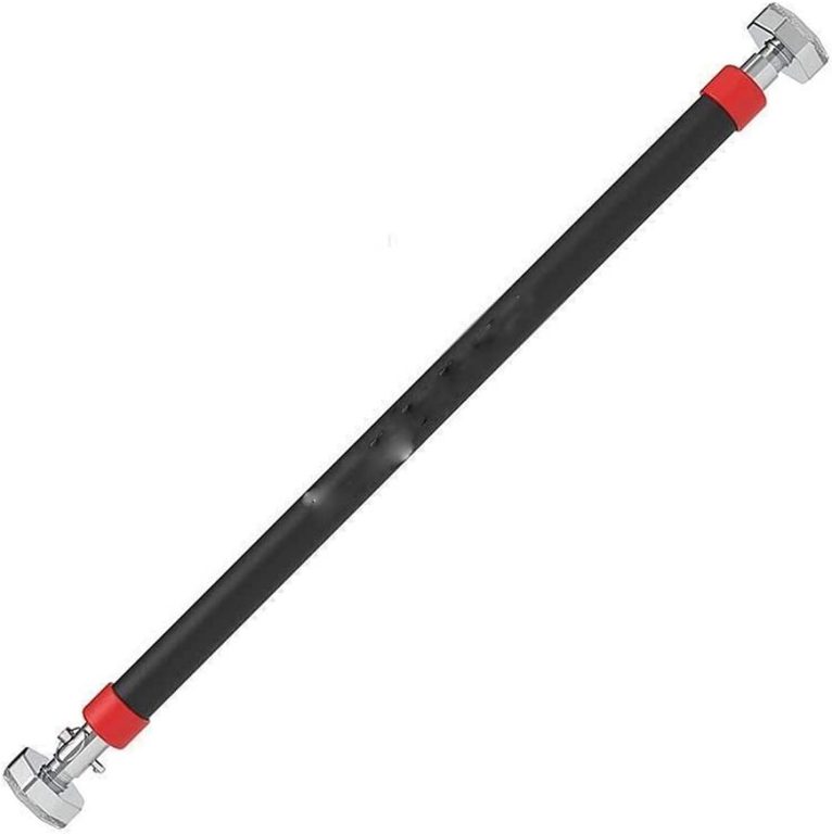 YFDM Door Horizontal Bars Steel Adjustable Home Gym Workout Chin Push Up Pull Up Training Bar Sport Fitness Sit-ups Equipments (Color : D, Size : 112-138cm)