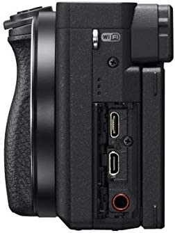 Sony Alpha a6400 Mirrorless Camera: Compact APS-C Interchangeable Lens Digital Camera with Real-Time Eye Auto Focus, 4K Video & Flip Up Touchscreen – E Mount Compatible Cameras