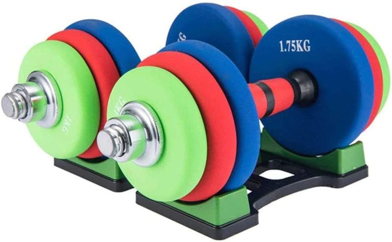 ZJHYXYH Dumbbell Men and Women Dumbbell Weight Lifting Dumbbell Home Fitness Equipment A Pair of Dumbbell Sports Equipment Barbell (Size : 20KG)