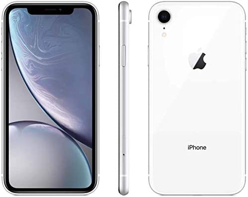 Apple iPhone XR, 64GB, White – Unlocked (Renewed Premium)