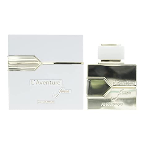 L’aventure by Al Haramain Eau De Parfum Spray 3.3 oz, Femme White