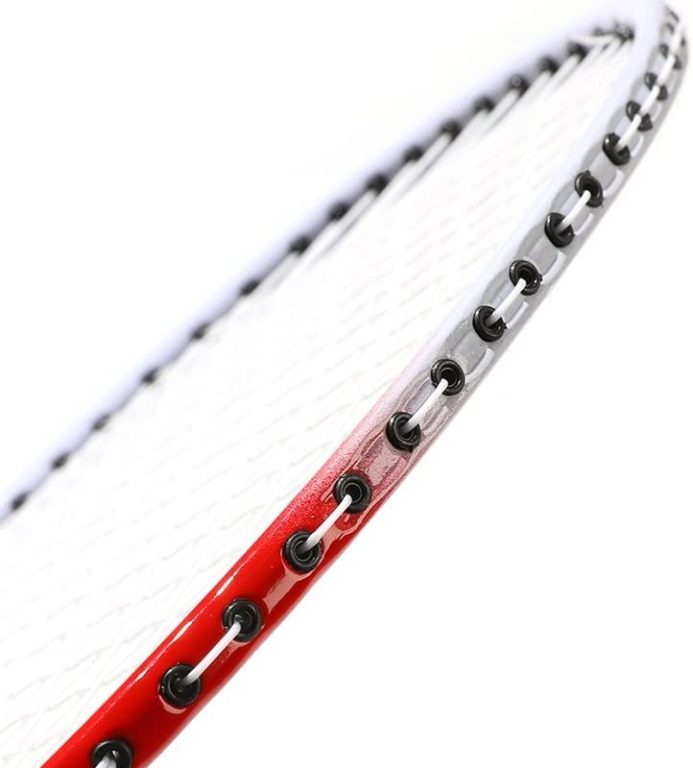 GGRBH 2pcs Professional Badminton Rackets Set Double Badminton Racquet Alloy Lightest Playing Badminton Whole