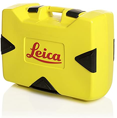 Leica R620,RE140, Alkaline Rugby 620 2600-Feet Self Leveling Horizontal and Manual Single Slope Rotary Laser Kit with Rod Eye 140 Receiver, Yellow