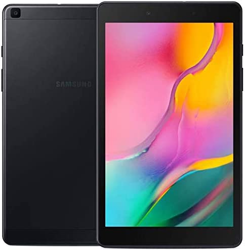 SAMSUNG Galaxy Tab A 8.0″ (2019, WiFi Only) 32GB, 5100mAh All Day Battery, Dual Speaker, SM-T290, International Model (32GB + 128GB SD Bundle, Black)