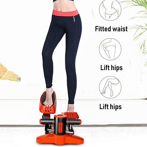 WSSBK Mini Treadmill Steppers Pedal Household Quiet Hydraulic Stair Climbers Home Fitness Equipment for Lose Weight Leg Slimming