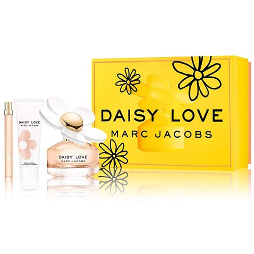 Marc Jacobs Marc jacobs daisy love set: 3.4 oz eau de toilette spray + 2.5 oz body lotion + 10ml eau de toilette, 3.4 Fl Oz