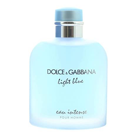 Dolce & Gabbana Light Blue Eau Intense for Men Eau De Parfum Spray, 6.7 Ounce