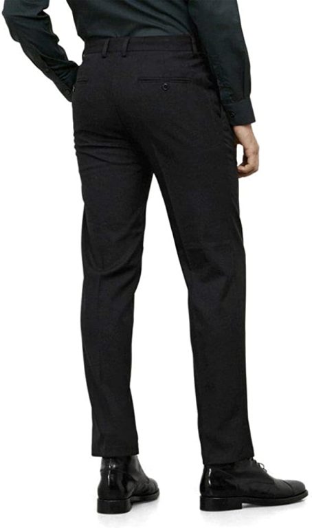 Kenneth Cole Reaction Men’s Stretch Modern-Fit Flat-Front Pant