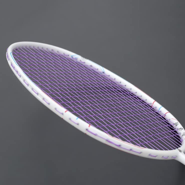 CZDYUF Carbon Fiber String Badminton Rackets Super Light Professional Racquet Bags Sports Adult