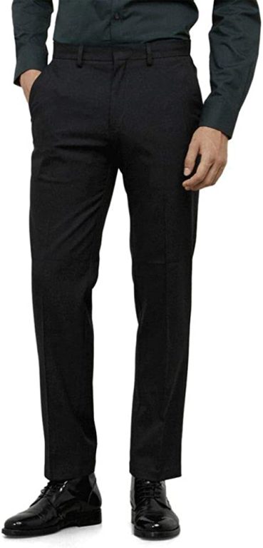 Kenneth Cole Reaction Men’s Stretch Modern-Fit Flat-Front Pant