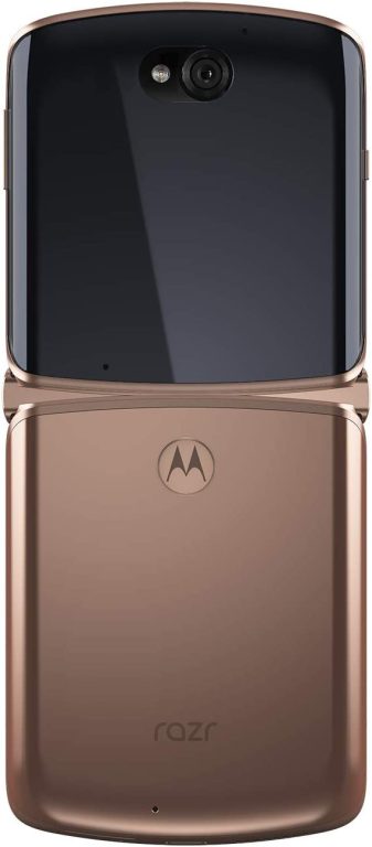 Razr 5G | Unlocked| Made for US by Motorola | 8/256GB | 48MP Camera | 2020 | Blush Gold