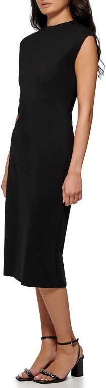 Calvin Klein Women’s Ponte Formal Fitted Dress