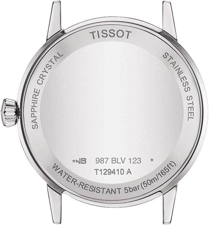 Tissot Mens Classic Dream Stainless Steel Dress Watch