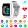 AOSUODI Smart Watch for Women Men,Fitness Watch 1.44″ Touch Screen with Heart Rate Sleep Monitor,Blood Oxygen,Tracker for Health,Running,Activity Trackers Smartwatch Sports for iOS Android