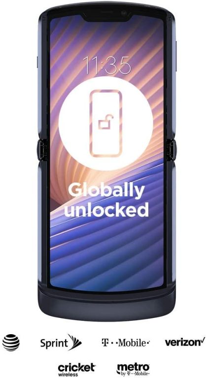 Razr 5G | Unlocked| Made for US by Motorola | 8/256GB | 48MP Camera | 2020 | Blush Gold