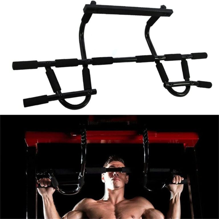 DHTDVD Indoor Fitness Door Frame Multi-Functional Pull Up Bar Wall Chin Up Bar Horizontal Bar Fitness Equipments Body Building