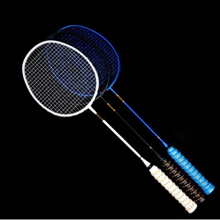 CZDYUF Full Carbon Fiber Ultralight 8U 60g Badminton Rackets with Bags Strings 22-30LBS G5 Professional Racquet Sports for Adult