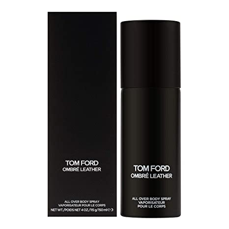 Tom Ford Ombre Leather All Over Body Spray, patchouli, cardamom, Clear, patchouli, cardamom, 4 oz