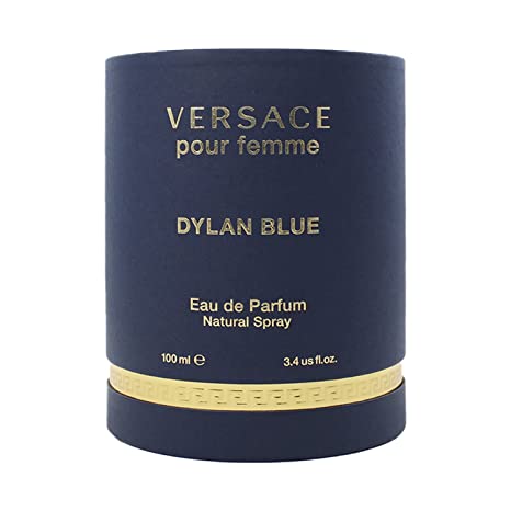 Versace Dylan Blue Pour Femme for Women Eau De Parfum Spray, 3.4 Oz