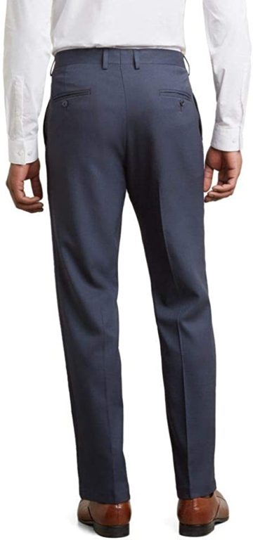 Kenneth Cole Reaction Men’s Stretch Modern-Fit Flat-Front Pant