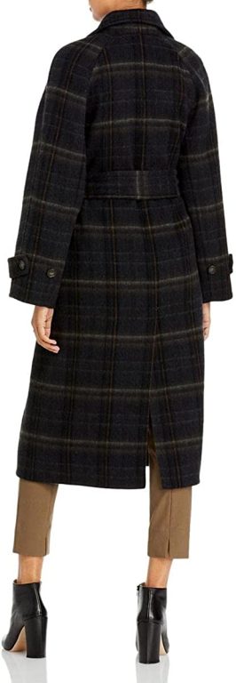 Vince Women’s Modern Plaid Coat