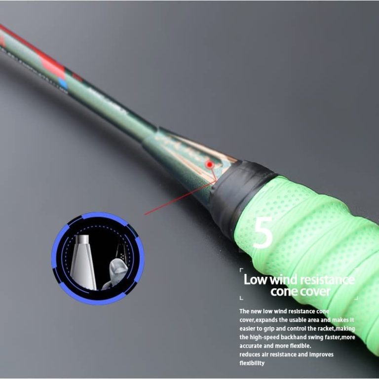 CZDYUF Carbon Fiber Badminton Rackets Strung Professional Training Offensive Racquet Super Light 83G Sports