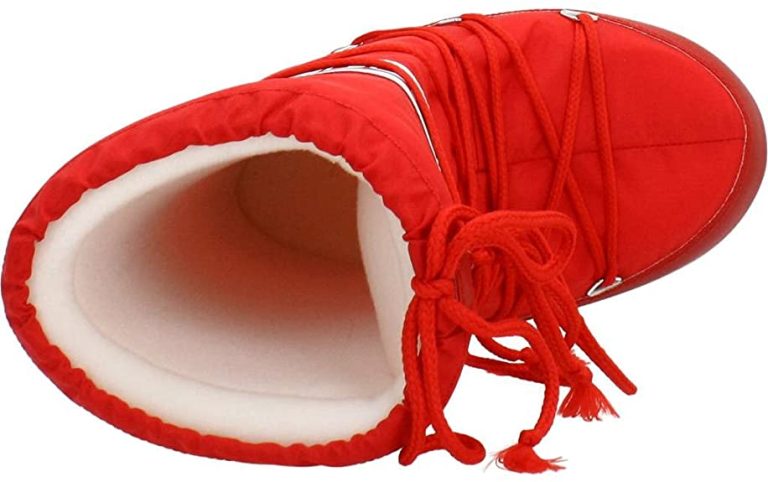 Tecnica Moon Boot Unisex Nylon Winter Boot,Red, 39-41 EU, 7-8.5 US Men’s, 8-10 US Women’s