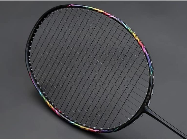 LIUZH Super Light 8U Full Carbon Fiber Badminton Rackets with Bags String Professional Racket Strung