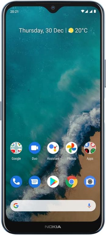 Nokia G50 5G | Android 11 | Unlocked Smartphone | US Version | 4/128GB | 6.82-Inch Screen | 48MP Triple Camera | Ocean Blue
