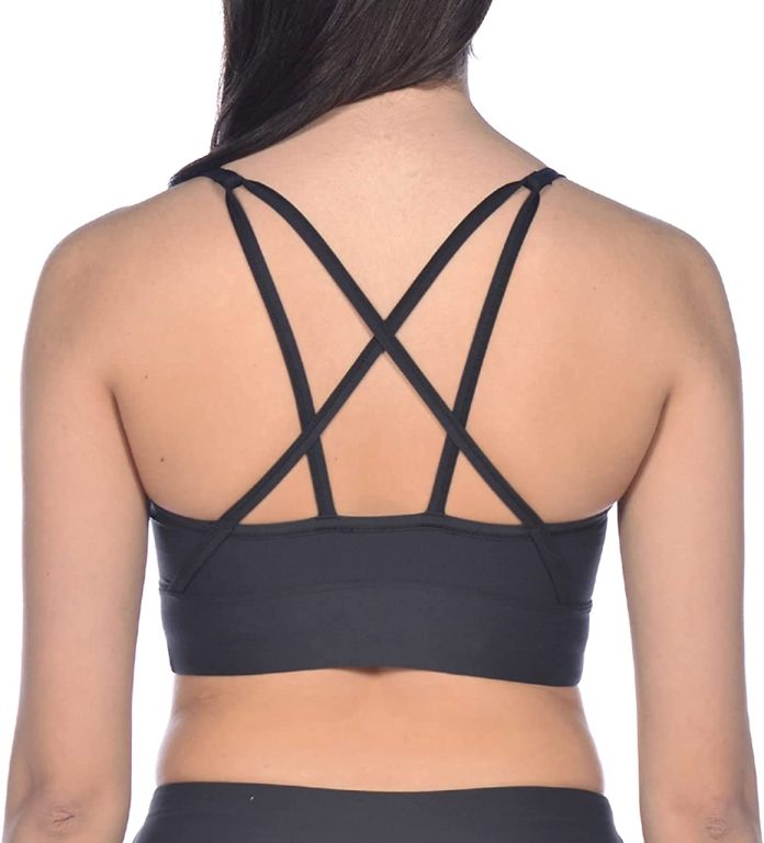 Arena Women’s Gym Cross Strap Sports Bra Top