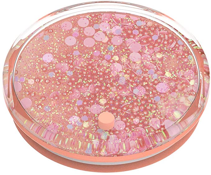 PopSockets: Phone Grip with Expanding Kickstand, Pop Socket for Phone – Tidepool Peachy Pink