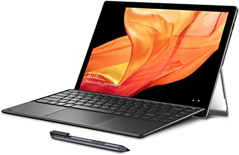 CHUWI 2-in-1 UBook X Tablet with Keyboard and H7 Stylus Pen, 12” Windows 11 Tablet PC, 8GB RAM 256 GB ROM, 1TB SSD Expend, Intel N4120 Processor(Up to 2.6 GHz), 2160×1440 IPS, WiFi, Camera, HDMI, USB