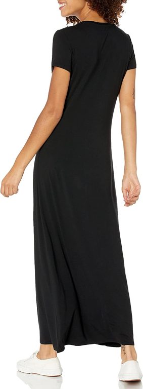 Amazon Essentials Women’s Short-Sleeve Maxi Dress