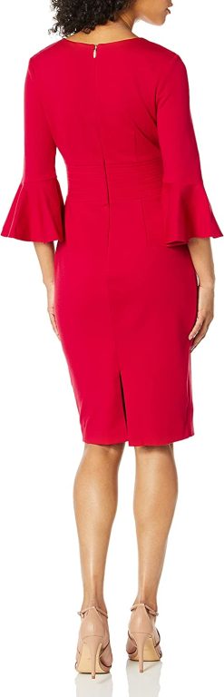 Trina Turk Women’s Begonia Bell Sleeve Midi Dress