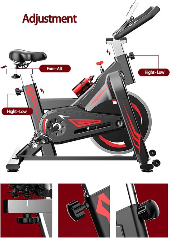 BETTER ANGEL XBT Indoor Cycle Cycling Exercise Bike – Magnetic Upright Bicycle, Stationary Exercise Bike, Fitness Upright Workout Bike, Magnetic Bike, X…