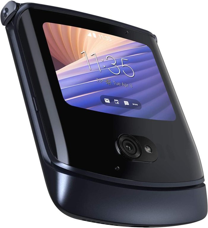 Razr 5G | Unlocked| Made for US by Motorola | 8/256GB | 48MP Camera | 2020 | Blush Gold