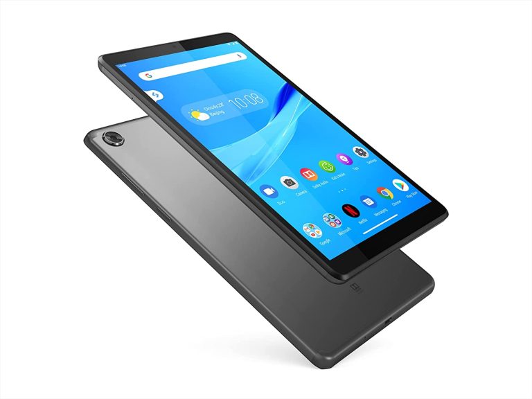 Lenovo Tab M8 Tablet, HD Android Tablet, Quad-Core Processor, 2GHz, 32GB Storage, Full Metal Cover, Long Battery Life, Android 10 Pie, Iron Grey