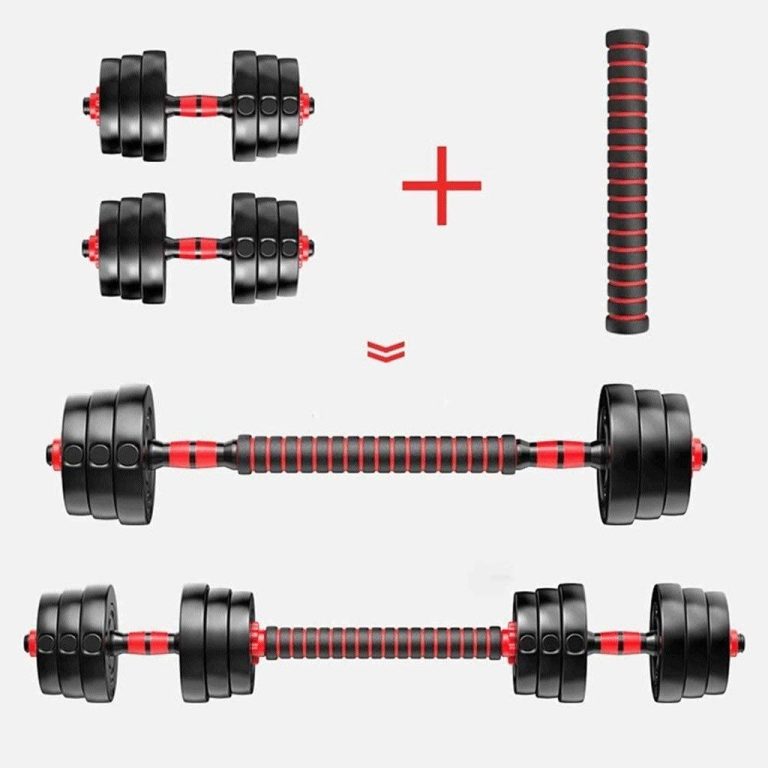 ZJHYXYH Dumbbell Men and Women Dumbbell Weightlifting Dumbbell Home Fitness Equipment a Pair of Dumbbell Sports Equipment Barbell (Size : 10KG)