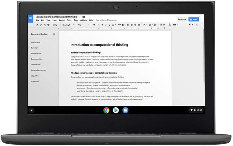 Lenovo 100E Chromebook 2ND Gen Laptop Computer, 11.6″ HD (1366 X 768) Display, MediaTek MT8173C Processor, 4GB RAM, eMMC TLC SSD, Powervr GX6250, Chrome OS, Black (32GB eMMC)