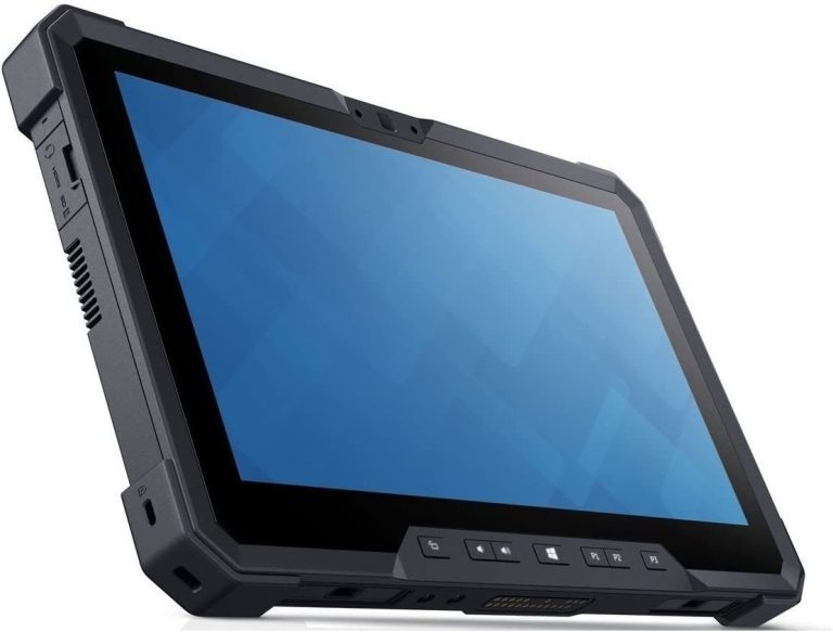 Dell Latitude 7202 RUGGED Outdoor Tablet, Core M-5Y71, 256GB SSD, 8GB ,11.6in (1366×768) Bluetooth 2 Webcams, Windows 10 Professional (Renewed)