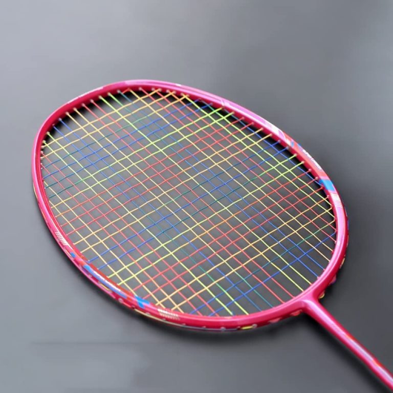 CZDYUF Carbon Fiber Badminton Rackets Strung Professional Training Offensive Racquet Super Light 83G Sports