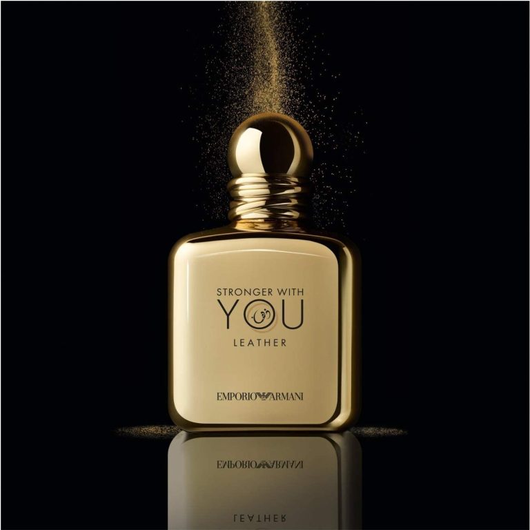 EMPORIO ARMANI STRONGER WITH YOU LEATHER by Giorgio Armani, EAU DE PARFUM SPRAY 3.4 OZ