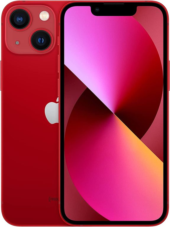 iPhone 13 Mini, 128GB, Product Red – Unlocked (Renewed Premium)