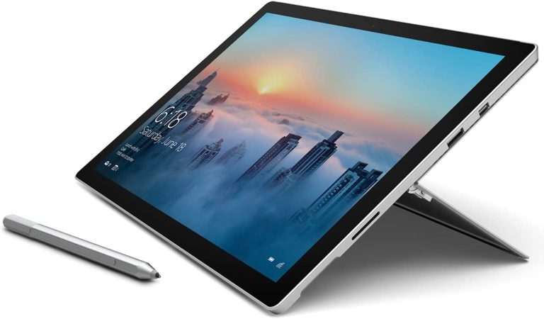 Microsoft Surface Pro 4 (Intel Core i5, 4GB RAM, 128GB) with Windows 10 Anniversary, Silver