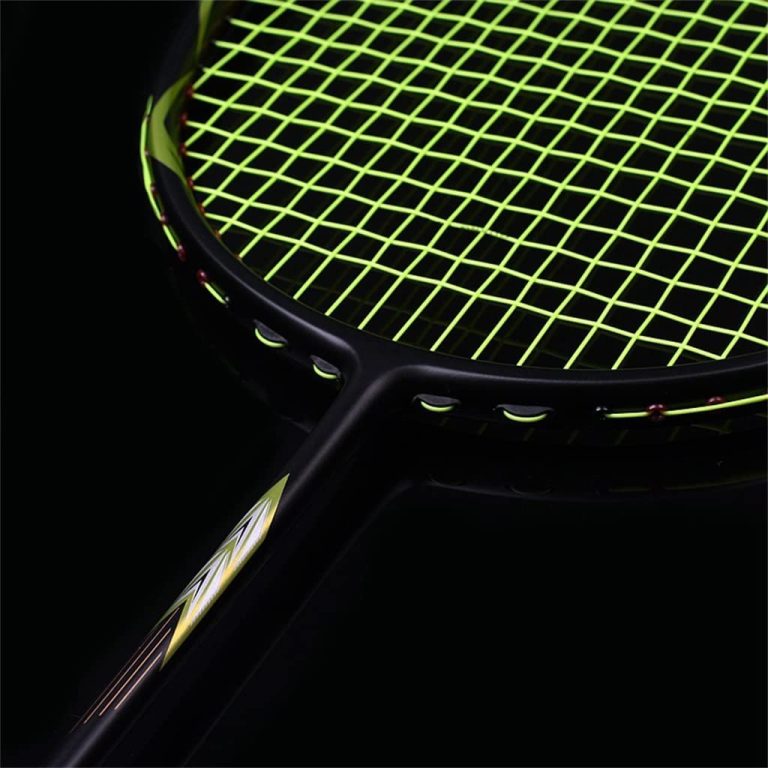 WSSBK Badminton Racket Full Carbon 3U Offensive Adult Power Racket Secondary Reinforcement Racket