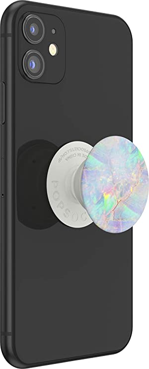 PopSockets: Phone Grip with Expanding Kickstand, Pop Socket for Phone – Opal